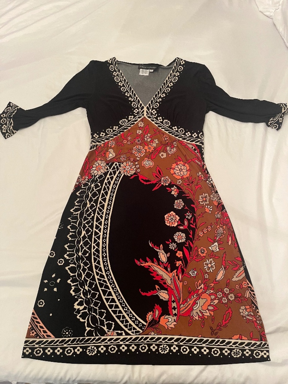 Slinky black dress